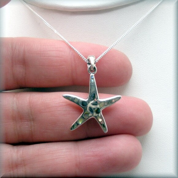 Abalone Starfish Necklace