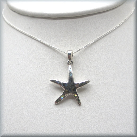 Abalone Starfish Necklace