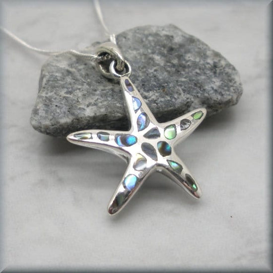 Abalone Starfish Necklace