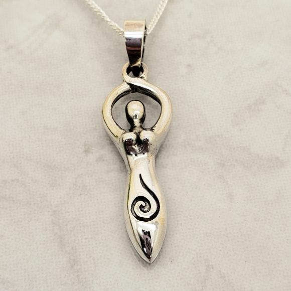 Spiral Goddess Necklace