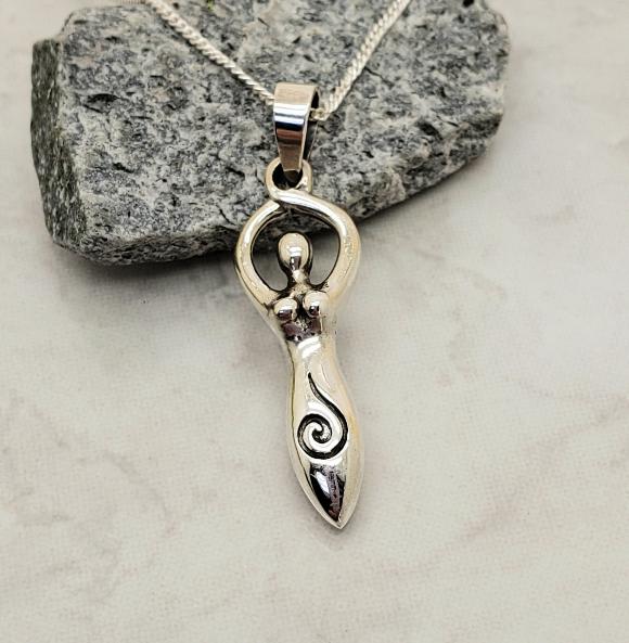 Spiral Goddess Necklace