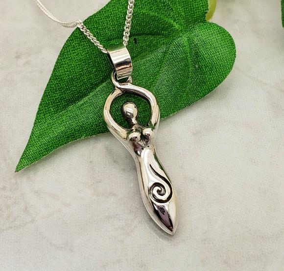 Spiral Goddess Necklace