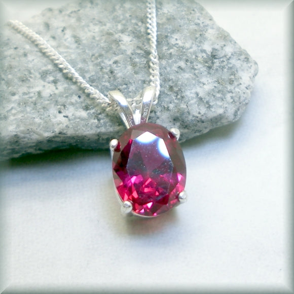 
                  
                    July Birthstone necklace
                  
                