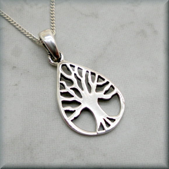 Tree of Life Necklace - Nature Jewelry - Sterling Silver - Bonny Jewelry