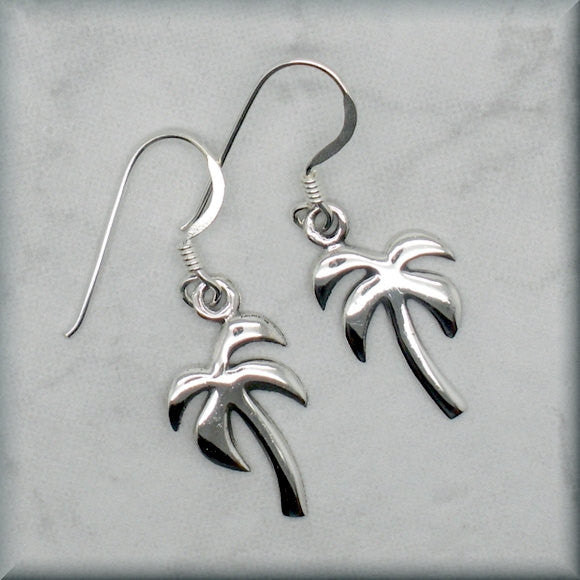 
                  
                    Beach Palm Tree Tropical Earrings - Sterling Silver - Bonny Jewelry
                  
                