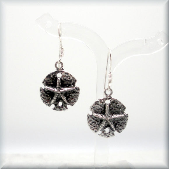 
                  
                    Silver Starfish Earrings - Textured - Bonny Jewelry
                  
                
