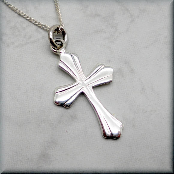 
                  
                    Detailed Cross Necklace - Religious Jewelry - Bonny Jewelry
                  
                