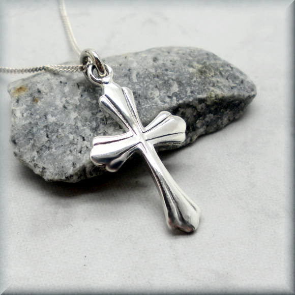 
                  
                    Detailed Cross Necklace - Religious Jewelry - Bonny Jewelry
                  
                