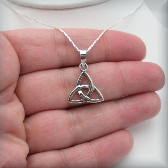 
                  
                    Trinity Knot Necklace - Celtic Knot Jewelry - Bonny Jewelry
                  
                