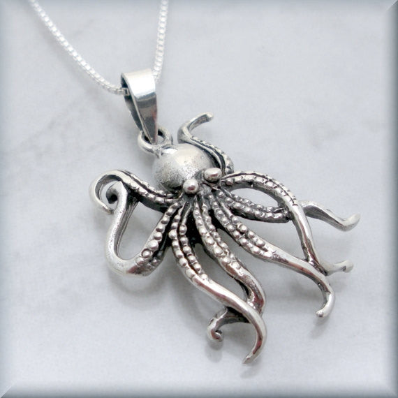 
                  
                    Octopus Necklace - Beach Jewelry - Bonny Jewelry
                  
                