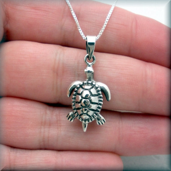 Sea Turtle Necklace - Beach Jewelry - Bonny Jewelry