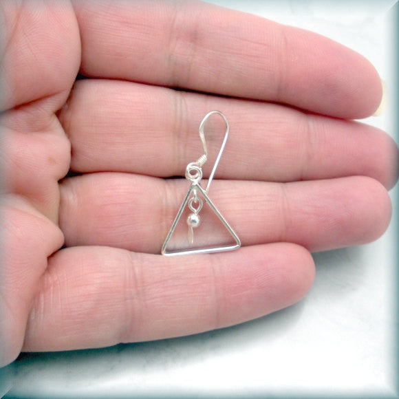 Triangle Geometric Earrings - Bonny Jewelry