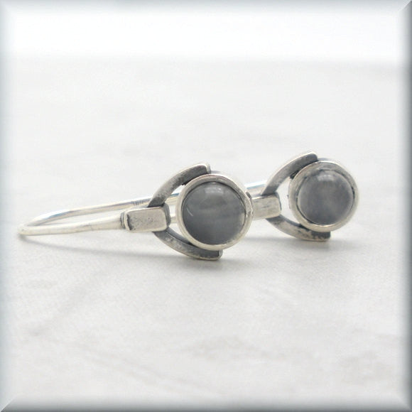 
                  
                    White Moonstone Earring - Gemstone Earrings - Bonny Jewelry
                  
                