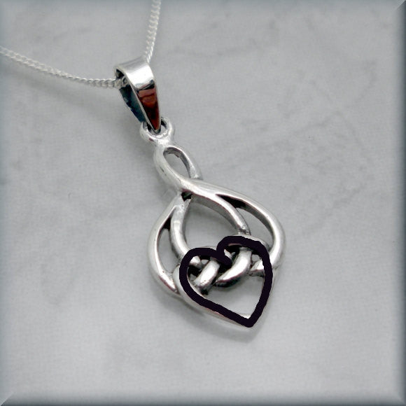 
                  
                    Love Knot Necklace - Celtic Necklace - Bonny Jewelry
                  
                
