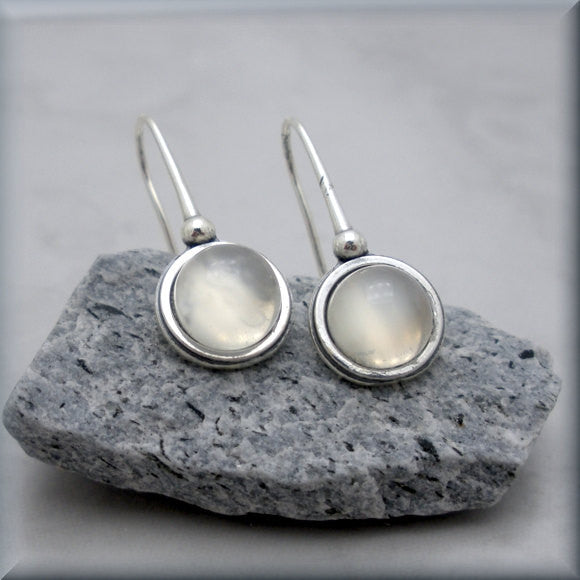 Moonstone Gemstone Earrings - Bonny Jewelry