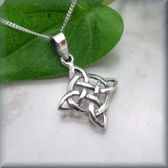 
                  
                    Diamond Celtic Knot Necklace - Bonny Jewelry
                  
                