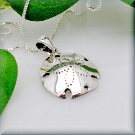 
                  
                    Shiny Sand Dollar Necklace Ocean Necklace - Beach Jewelry - Bonny Jewelry
                  
                