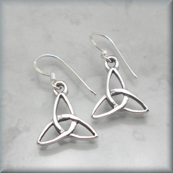 
                  
                    Trinity Knot Celtic Earrings - Bonny Jewelry
                  
                