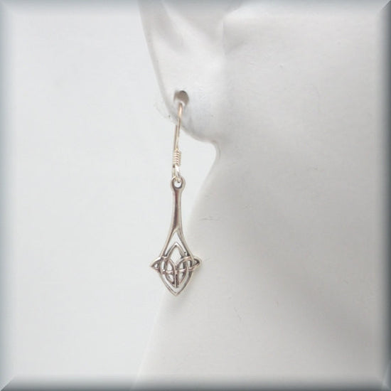 Celtic Knot Teardrop Earrings - Bonny Jewelry
