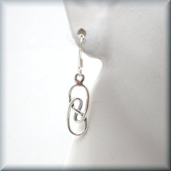 Celtic Knot Swirl Earrings - Bonny Jewelry
