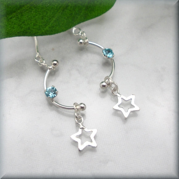 Shooting Star Earrings - Bonny Jewelry