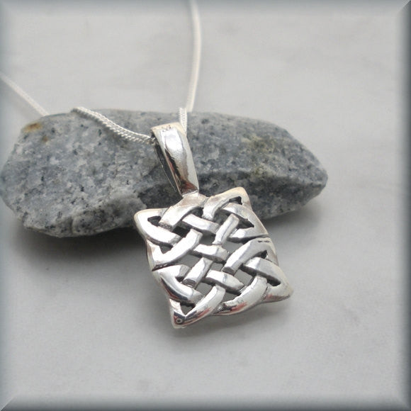 Square Knot Celtic Necklace