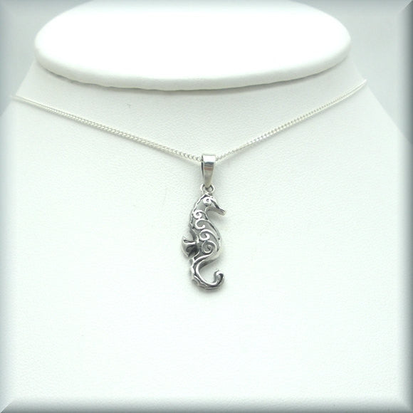 
                  
                    Filigree Seahorse Necklace - Beach Jewelry - Bonny Jewelry
                  
                