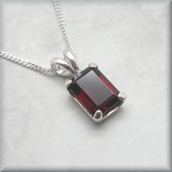 
                  
                    Garnet Necklace - January Birthstone - Gemstone Jewelry - Bonny Jewelry
                  
                