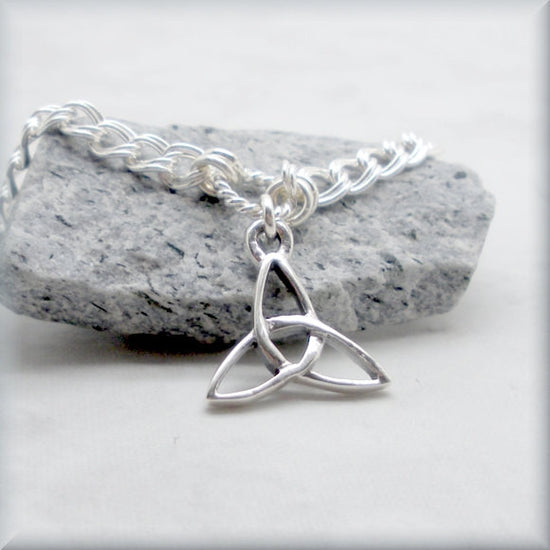 Trinity Knot Bracelet - Triquetra Celtic Knot - Bonny Jewelry
