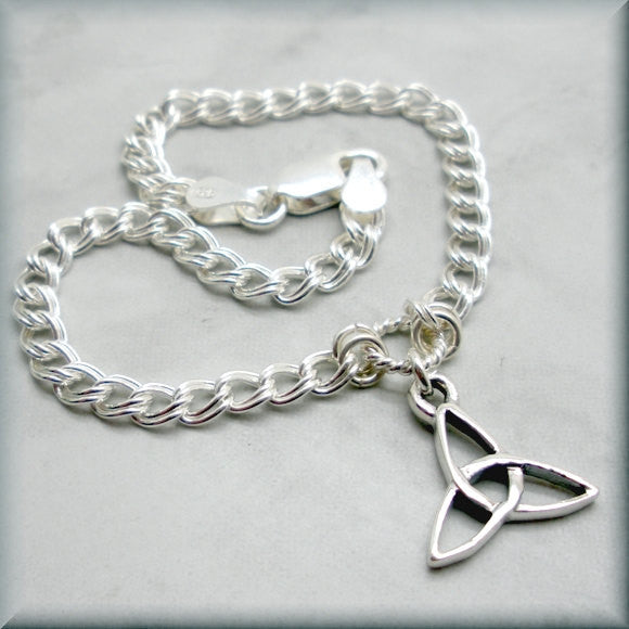 Trinity Knot Bracelet - Triquetra Celtic Knot - Bonny Jewelry